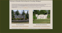 Desktop Screenshot of bromleypark.org